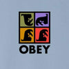 OBEY Repetition T-Shirt Good Grey Blue