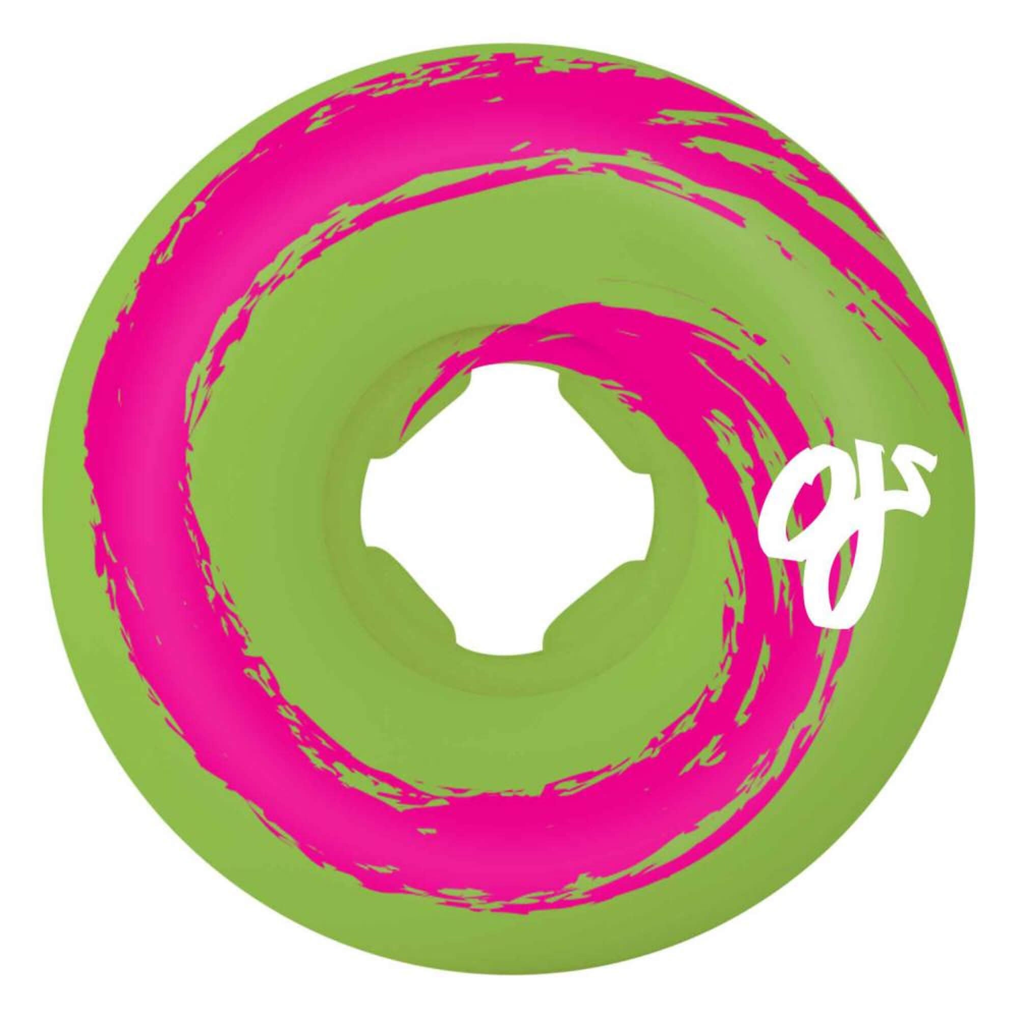 OJ Wheels Swamp Berries 99a Pink Green Swirls