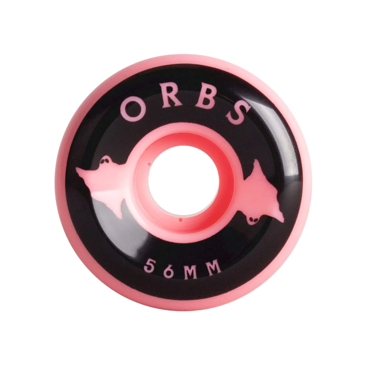 Orbs Skateboarding Wheels Specters Solid 56mm Coral