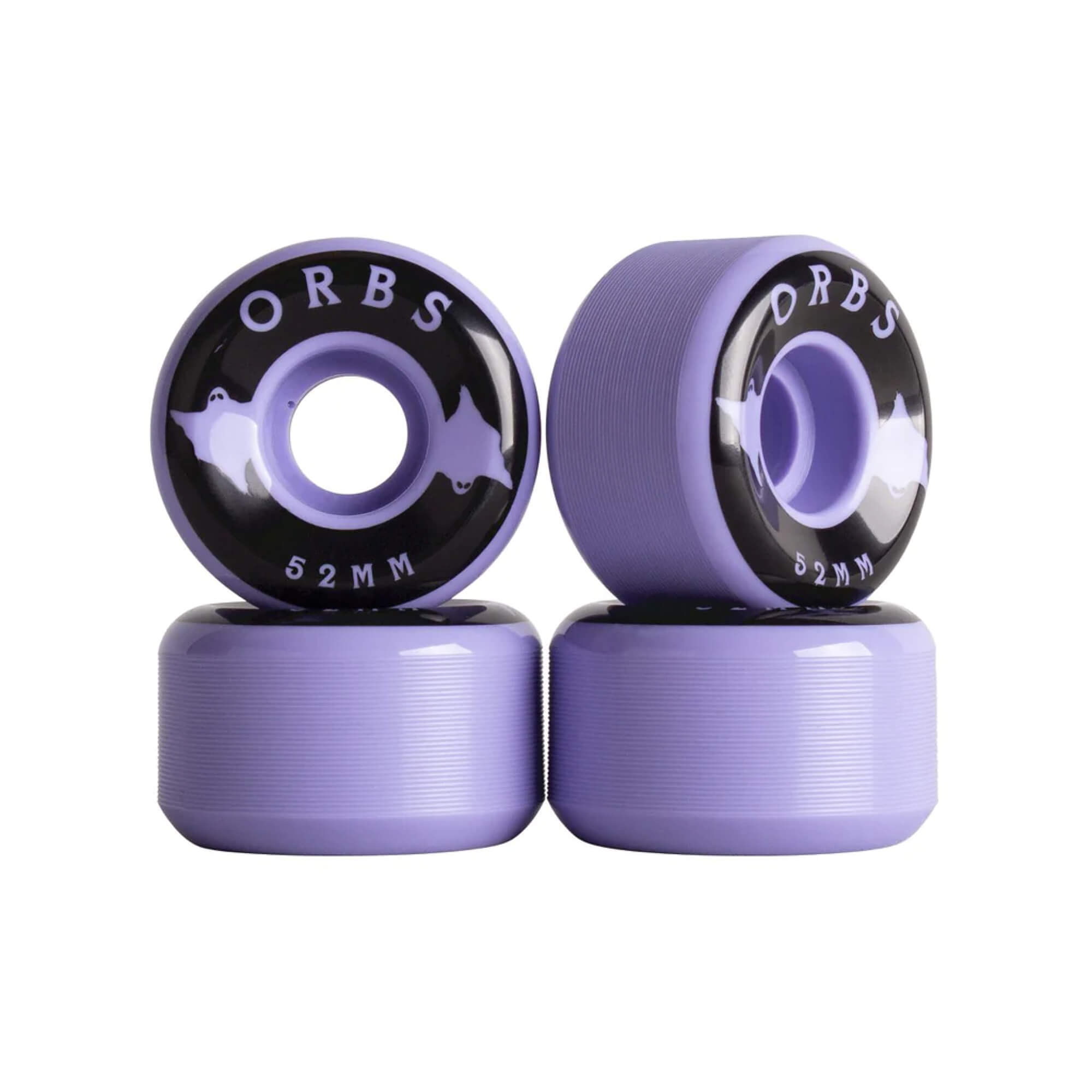 Orbs Skateboarding Wheels Specters Solid 52mm Lavender