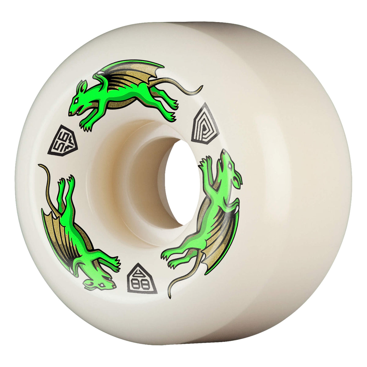 Powell Peralta Dragon Formula Nano Rats Skateboard Wheels