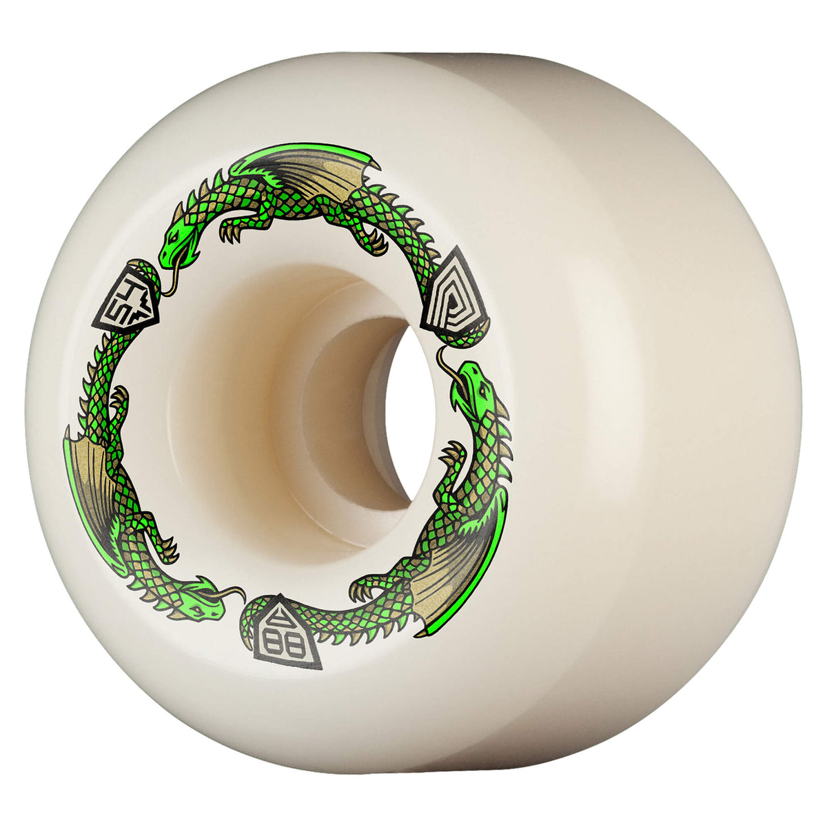Powell Peralta Dragon Formula Skateboard Wheels 54mm x 39mm 88A A2