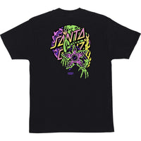 Santa Cruz x Stranger Things Demogorgon Dot T-Shirt Black