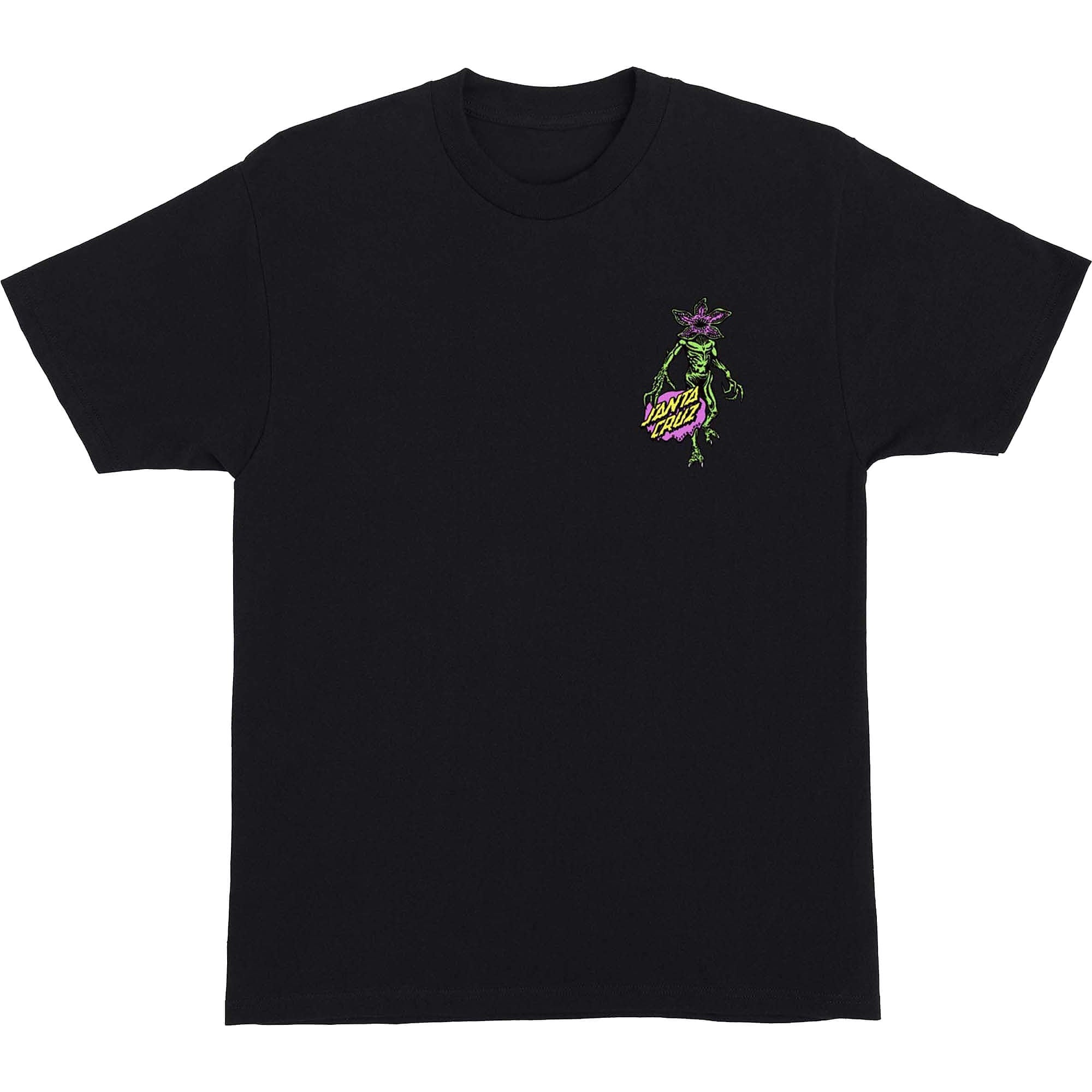 Santa Cruz x Stranger Things Demogorgon Dot T-Shirt Black