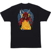 Santa Cruz x Stranger Things Hellfire Pit T-Shirt Black