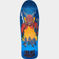 Santa Cruz x Stranger Things Knox Hellfire Pit Skateboard Deck 10.07"