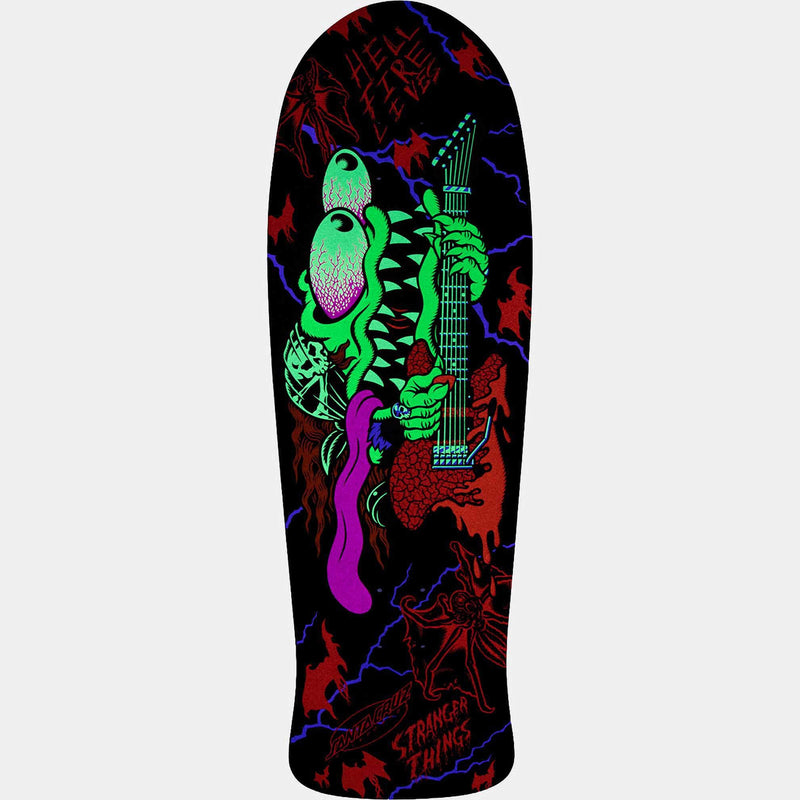 Santa Cruz x Stranger Things Meek Slasher Skateboard Deck 10.1"