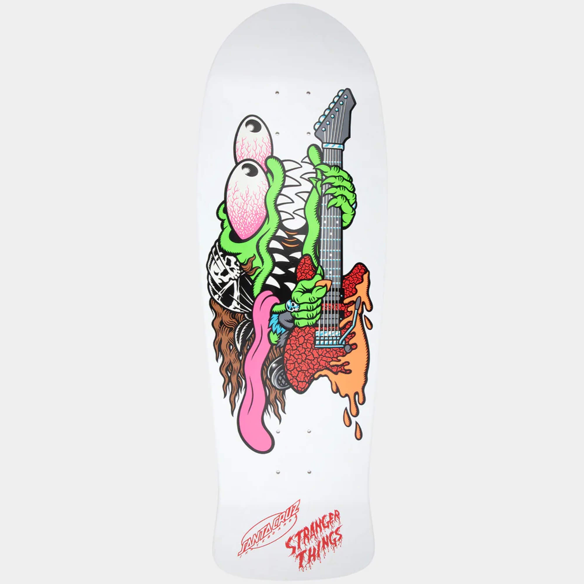 Santa Cruz x Stranger Things Meek Slasher Skateboard Deck 10.1"