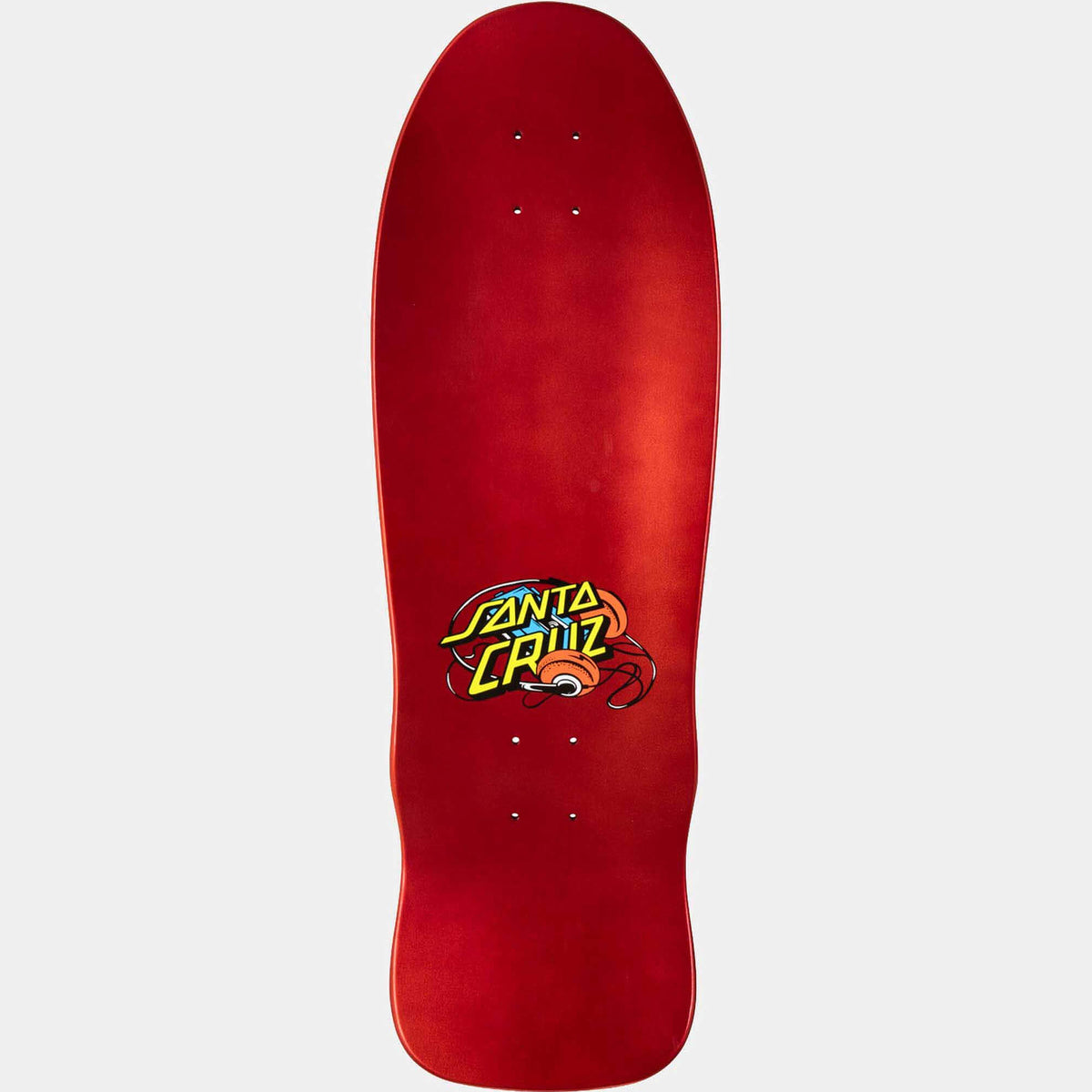 Santa Cruz x Stranger Things Grabke Max Melting Clock Skateboard Deck 9.7"