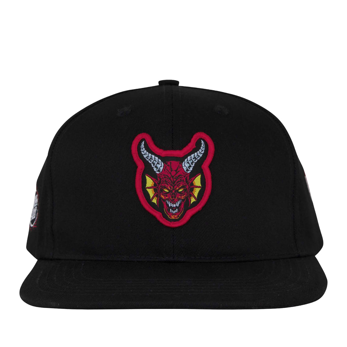 Santa Cruz x Stranger Things Hellfire Club Snapback Cap Black