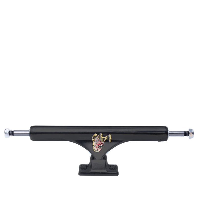 Slappy ST1 Curb Killer Skateboard Trucks | 10.00" Black