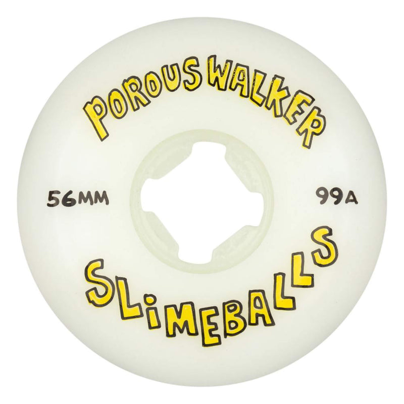 Santa Cruz Slime Balls Wheels Stupid Brains Speed Balls 99a 56mm White