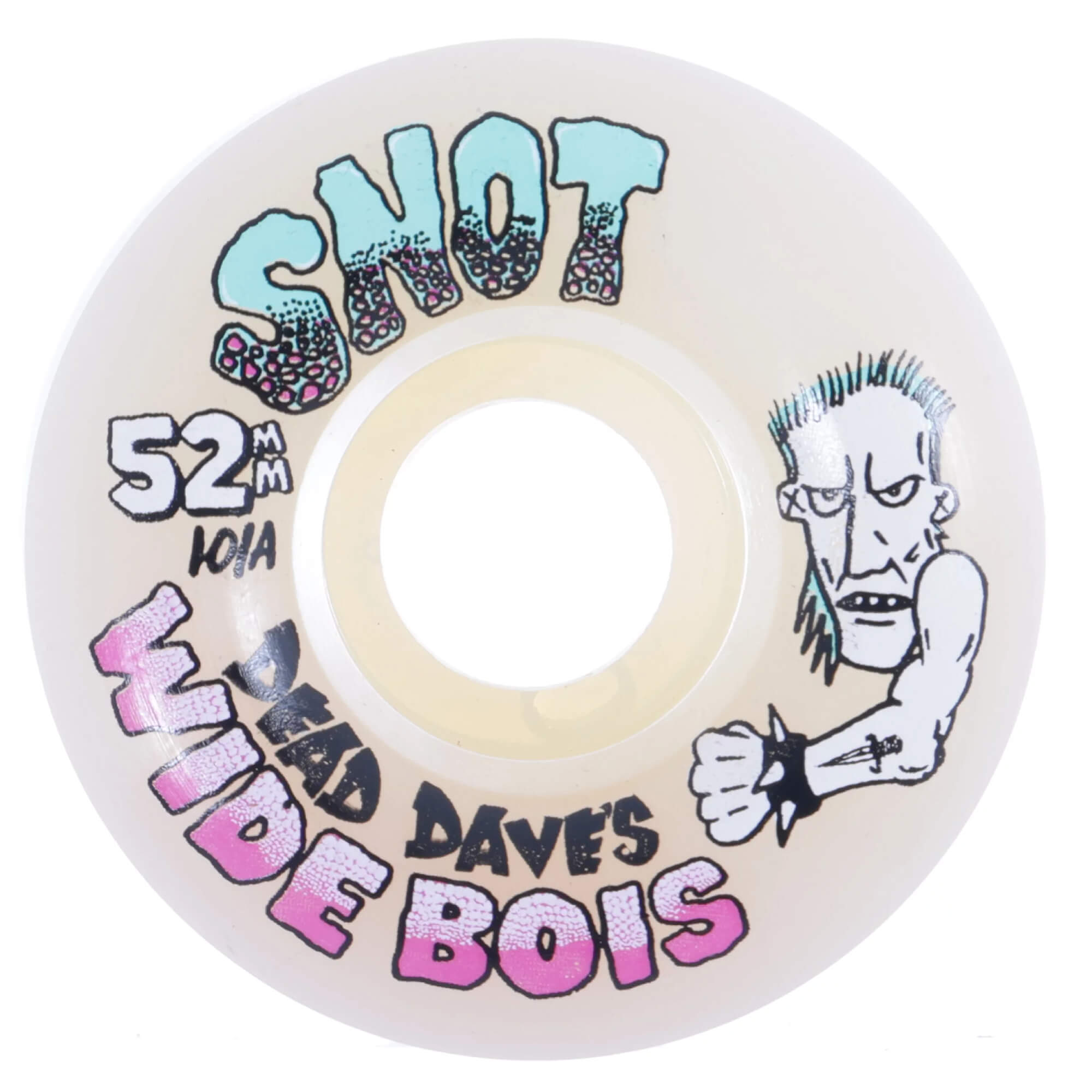 Snot Dead Dave's Wide Boys Skateboard Wheels 52mm 101A