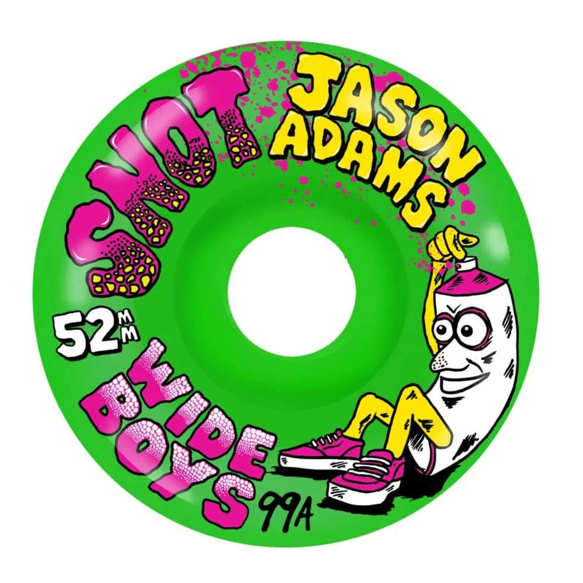 Snot Jason Adams Wide Boys Skateboard Wheels 52mm 99A