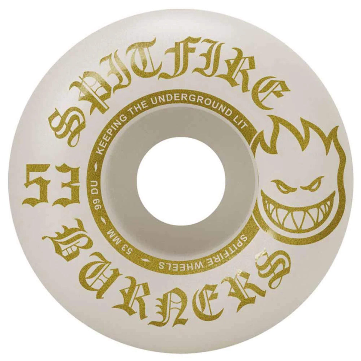 Spitfire Skateboard Wheels 99DU Burner 53mm