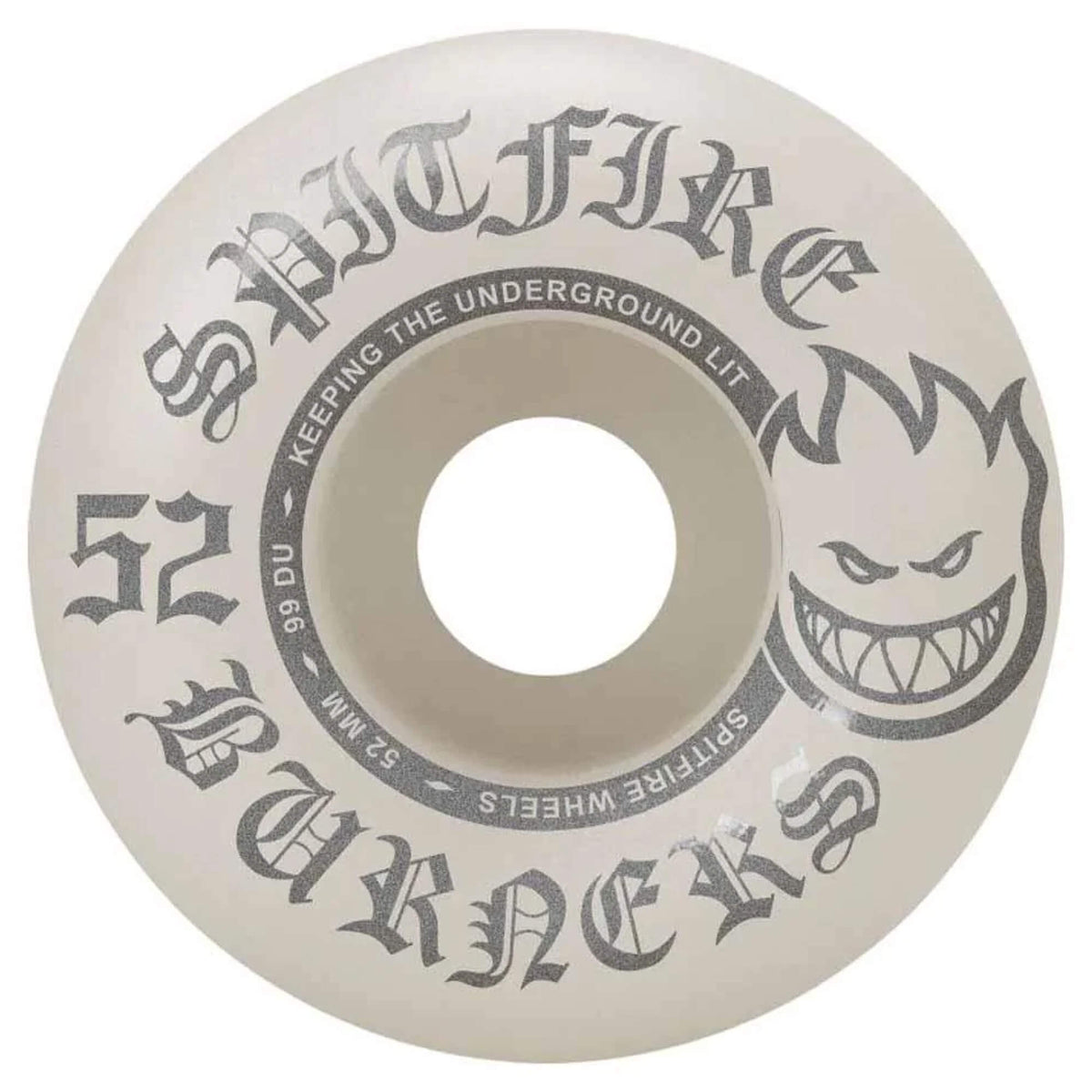 Spitfire Skateboard Wheels 99DU Burner 52mm