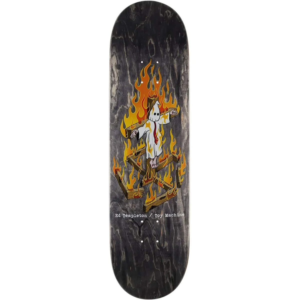 Toy Machine Templeton Charred Cross Skateboard Deck