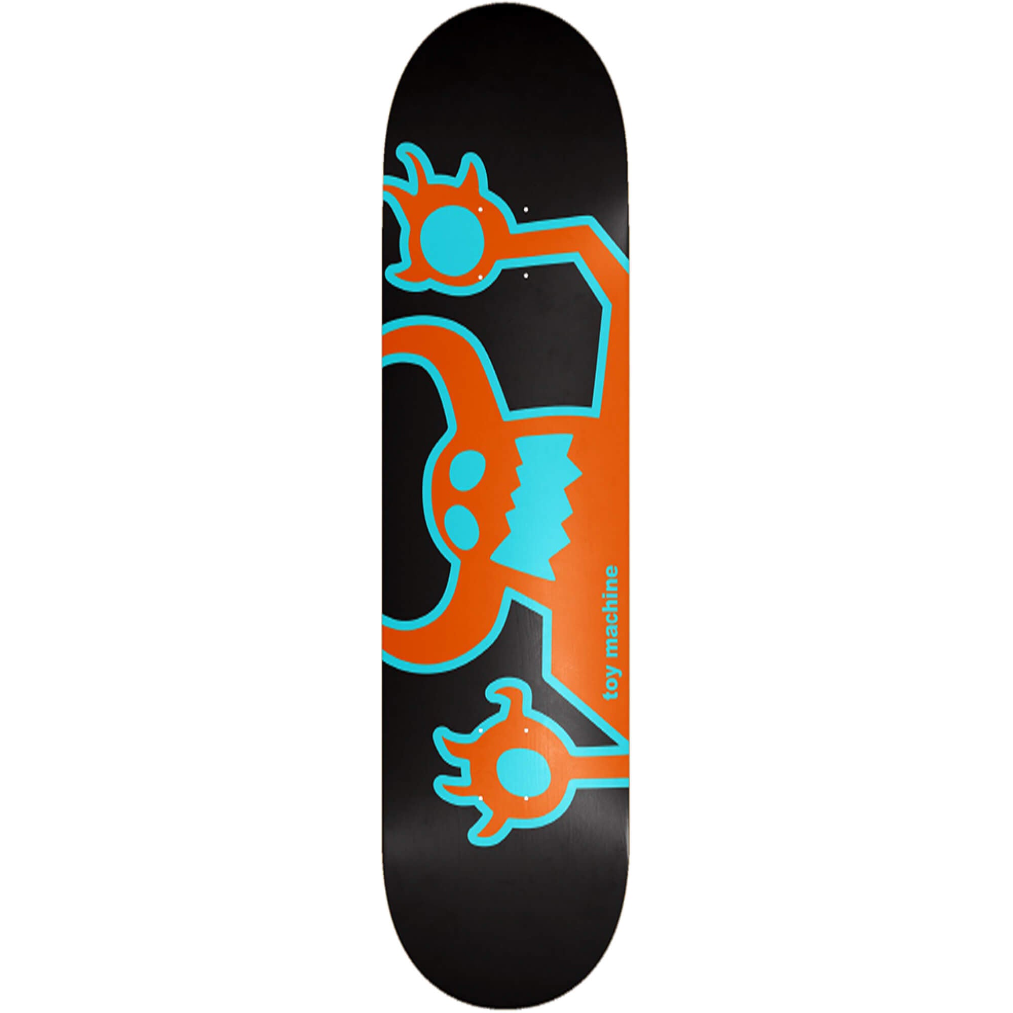 Toy Machine OG Monster Skateboard Deck 8.25" Orange Black