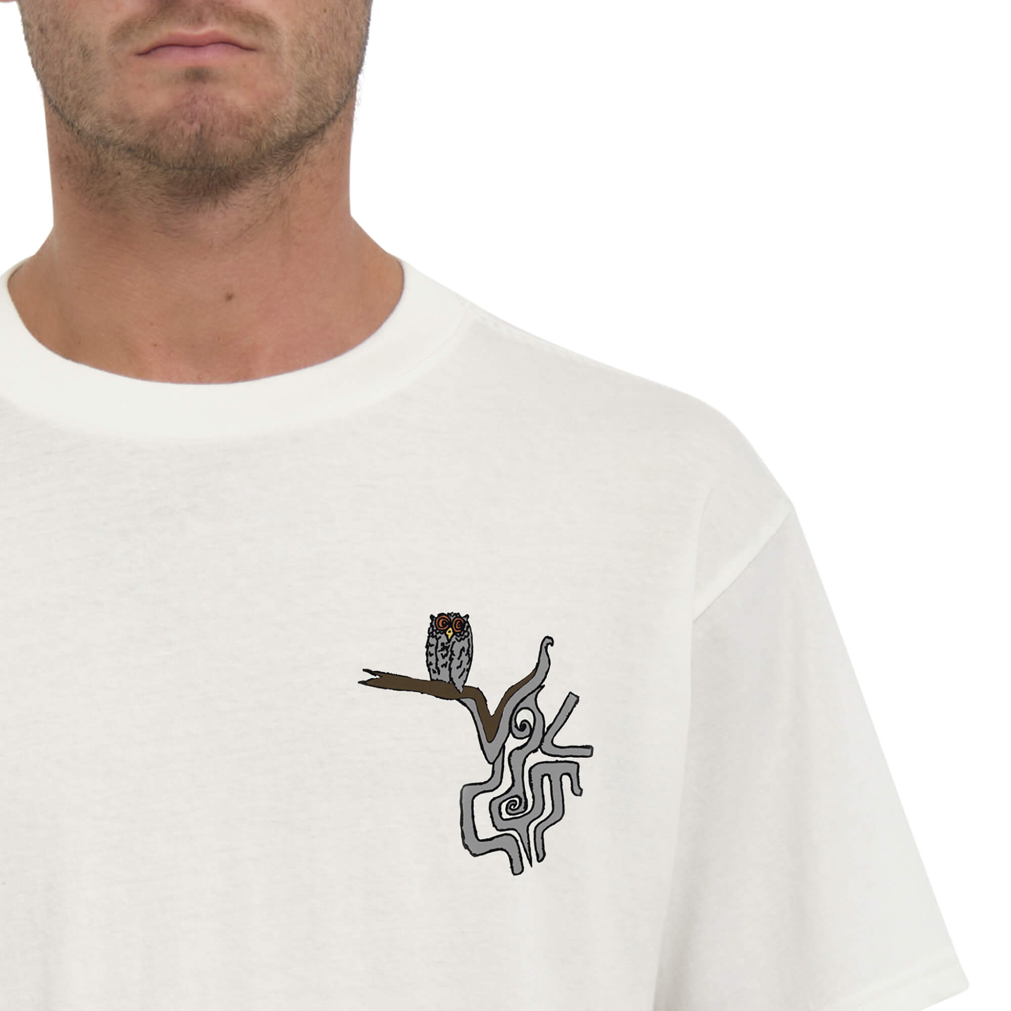 Volcom Skate Vitals Simon Bannerot T-Shirt Off White
