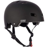 Bullet Deluxe Skateboard Helmet Adult Black