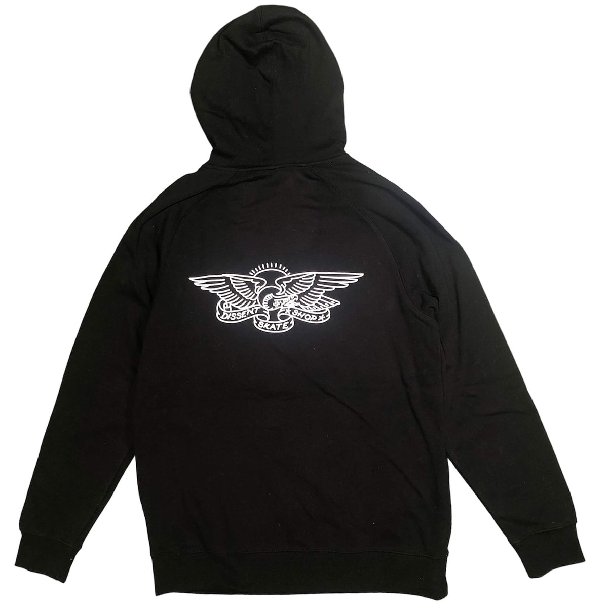 Dissent Eagle Logo Pullover Hoodie Black