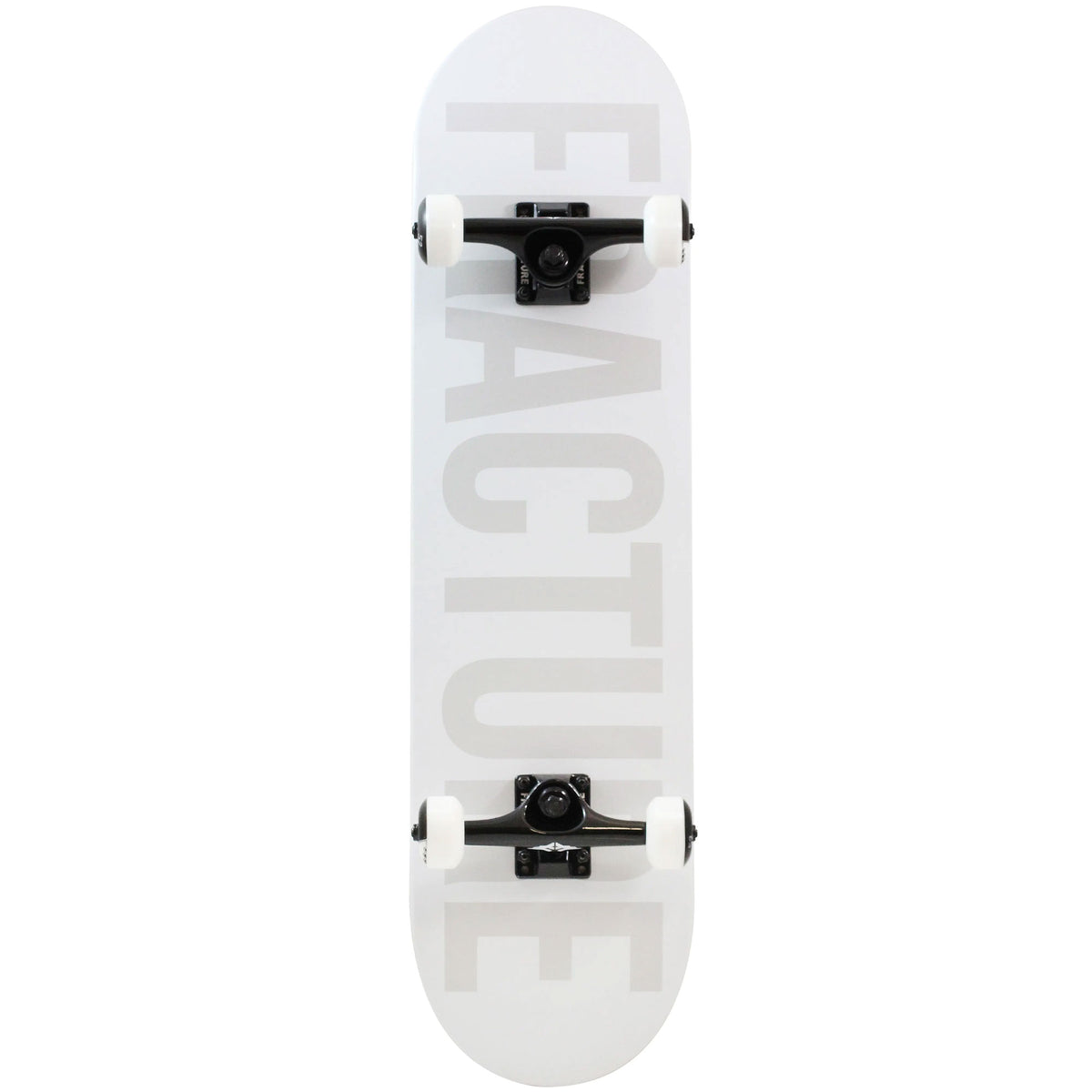Fracture Fade Complete Skateboard White 8.00"
