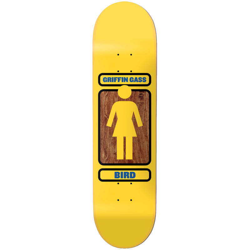 Girl Skateboards Gass '93 Til Deck Yellow 8.5"
