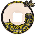 OJ Elite Skate Wheels White Hardline 99a 55mm